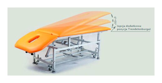 Stół rehabilitacyjny SR-3 H z pozycją Trendelenburga